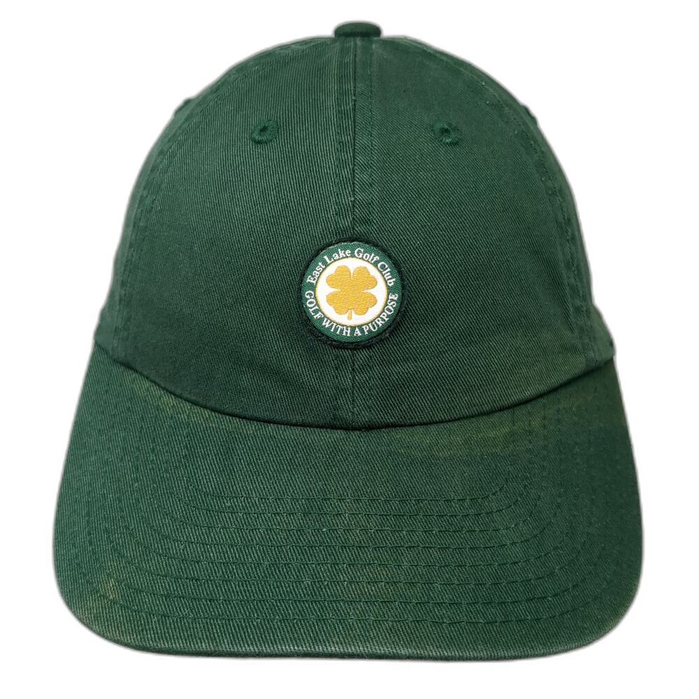 American Needle Baseball Cap Green One Size East Lake Golf Club Strapback Hat